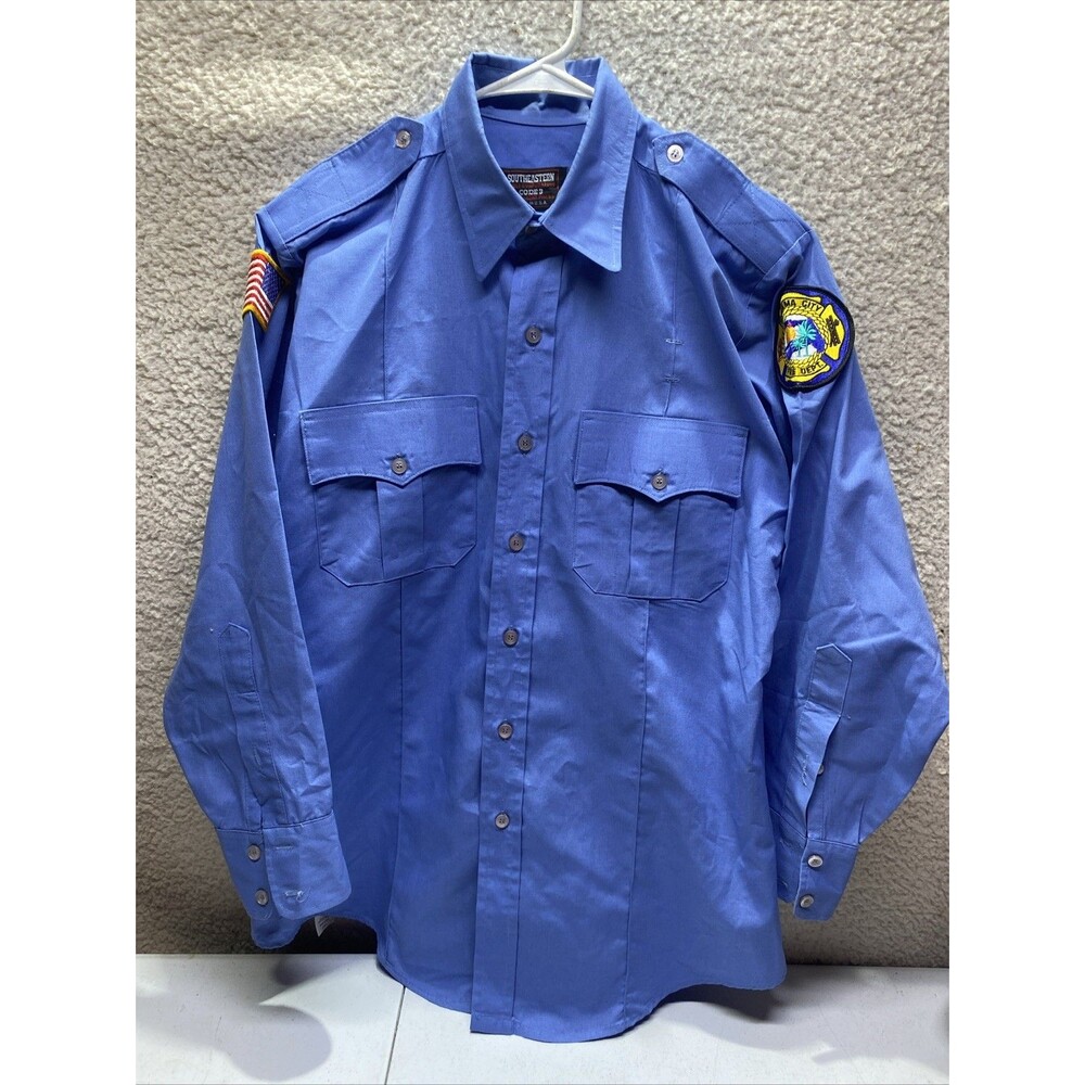 Panama City Florida Fire Department Dress Shirt 16-32